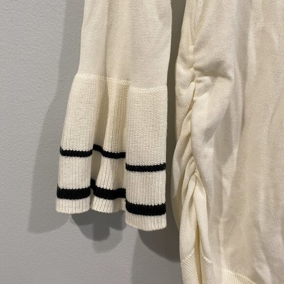 Motherhood Maternity Off-White Maternity Sweater with Wide Sleeves - Size Medium - Picture 3 of 5